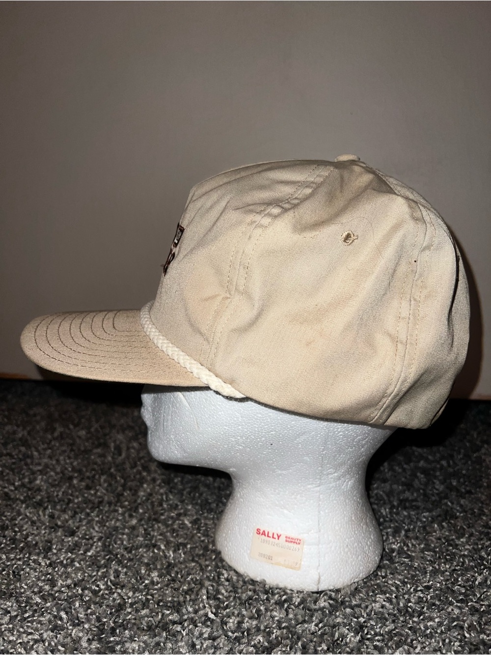 Parts Partner Beige Rope-Trim Hat - Picture 4 of 5